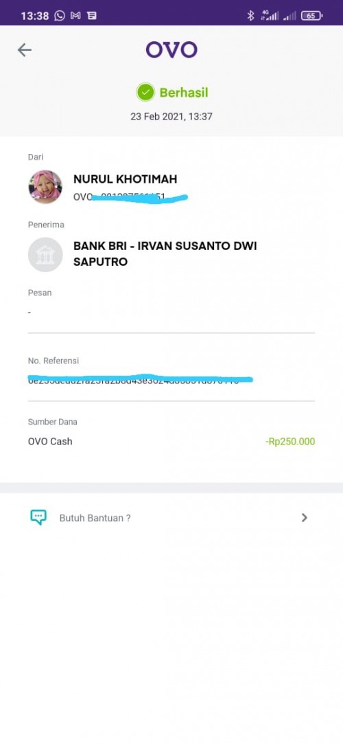 Tambahan Uang Belanja