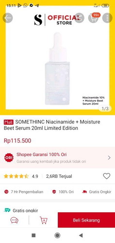 Boleh pakai serum somethinc