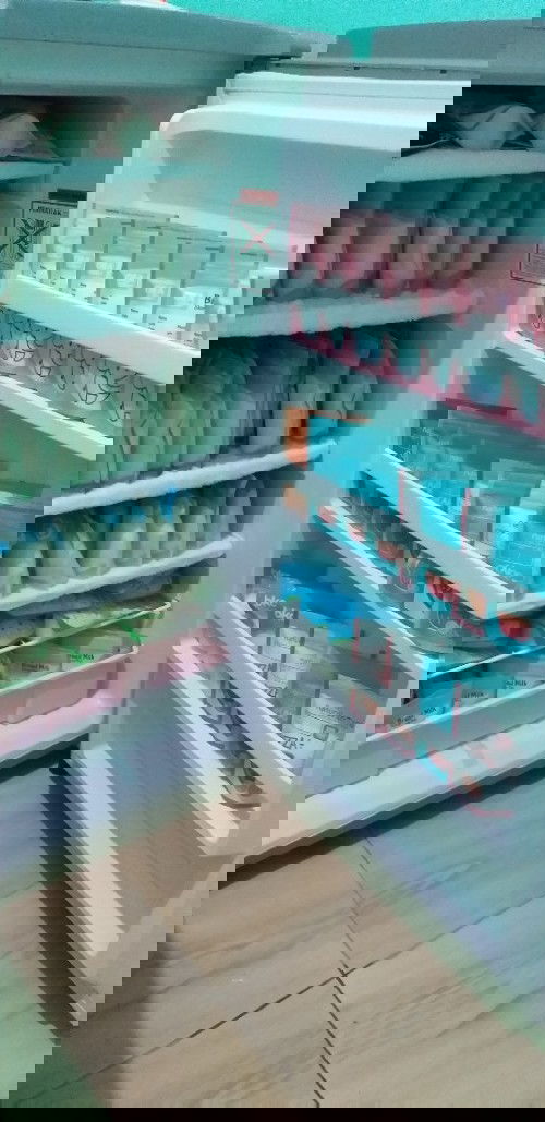 Bahagia tiap buka kulkas ASIP