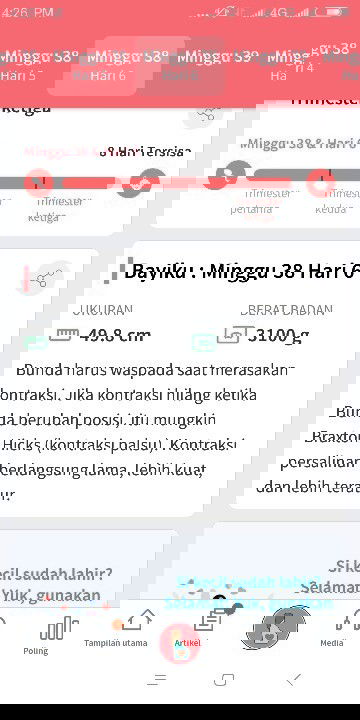 hana melahirkan maryam