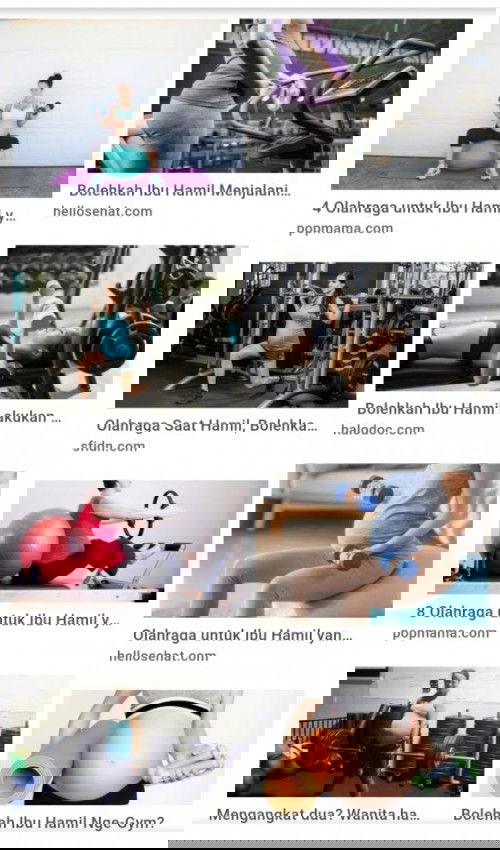 Bumil 14w 5days , blh body weight training gk si?