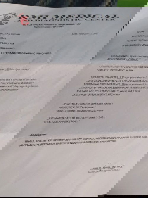 Normal lang poba yung ultrasound ko😊😊