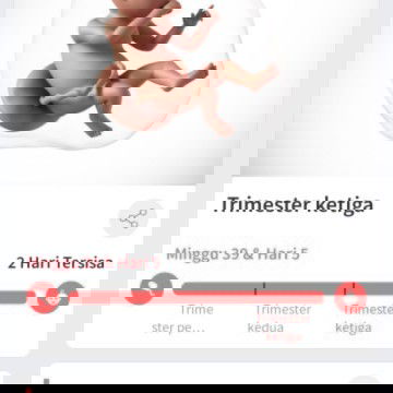 blm ada tanda lahiran