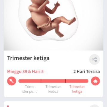 blm ada tanda lahiran