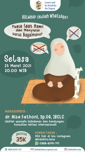 Puasa saat hamil dan menyusui