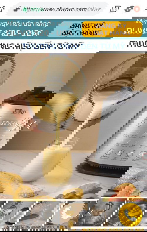 Máy làm sữa hạt