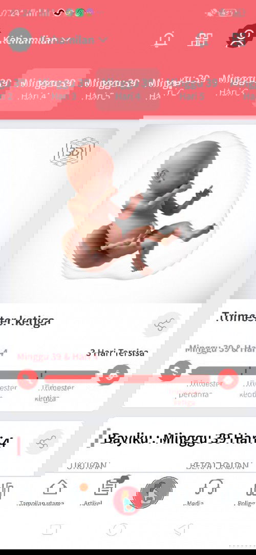 Dedek nya masi anteng² aj