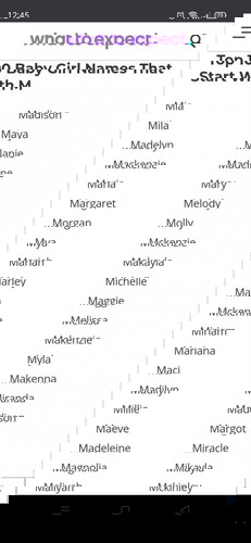 "M" baby girls name ❤️