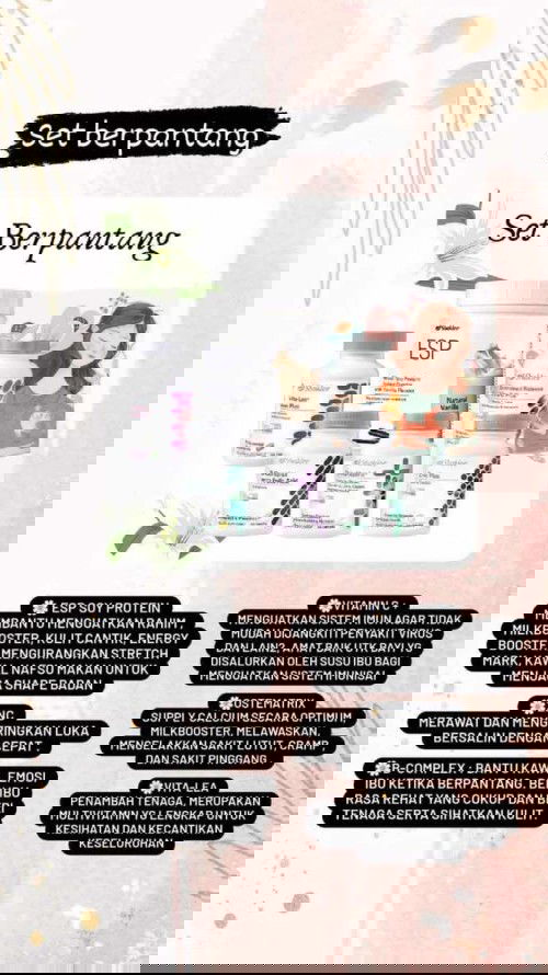 Set Berpantang Shaklee