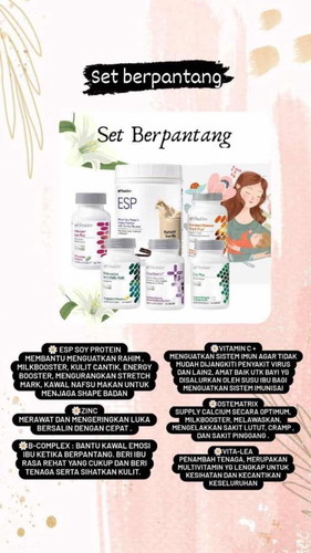 Set Berpantang Shaklee