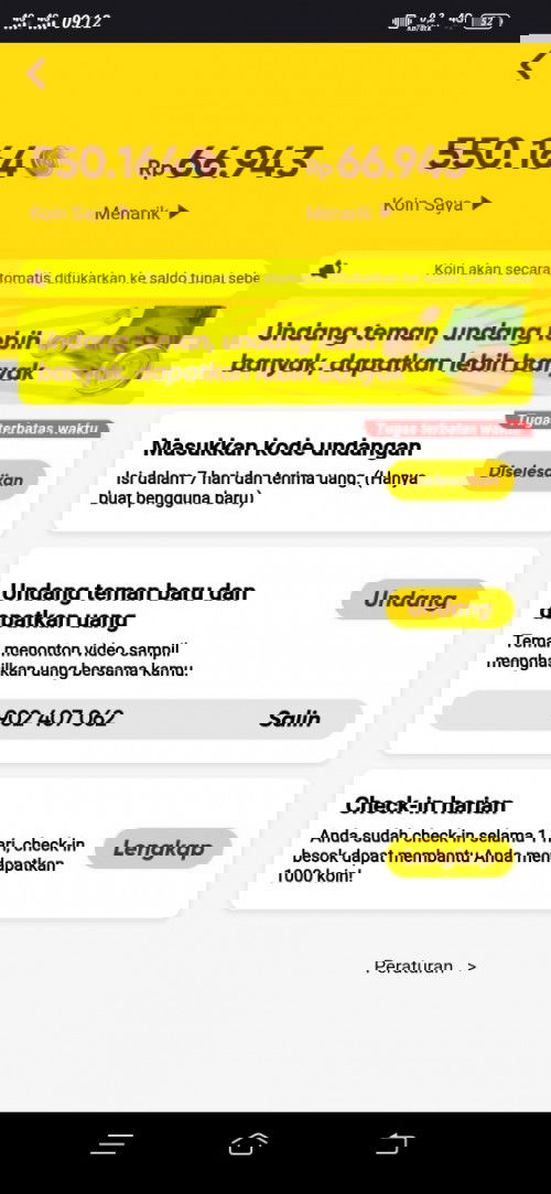 Shareing penghasilan