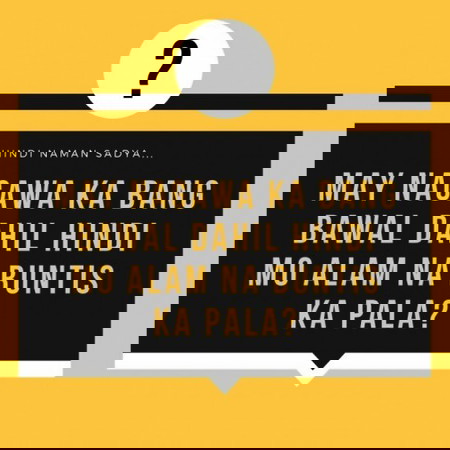 Hindi naman sinasadya...