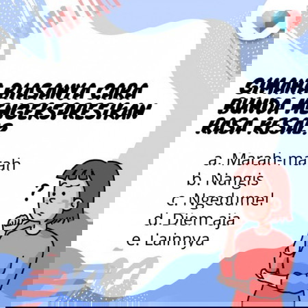 Cara mengekspresikan rasa kesal