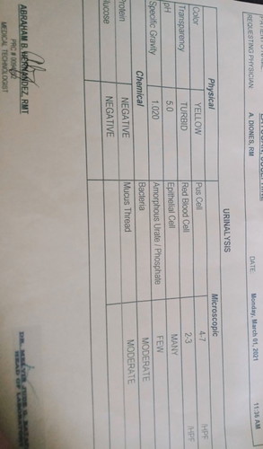 Urinalysis