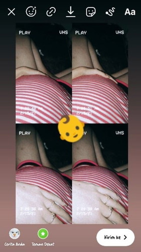 Menurut Bunda kehamilanku berapa Bulan ya? coba tebak 2an aja. Biarseruu hehehehehhheheh...........