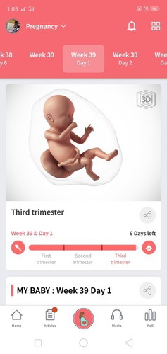 Days before my due date
