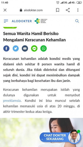 Keracunan kehamilan