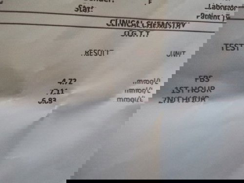 Normal po b result ng oggt ko?