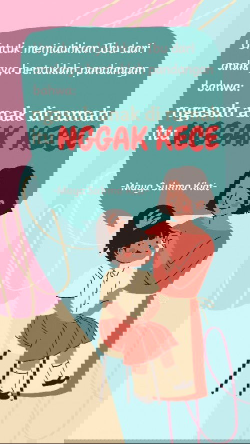 Karena DNA seseorang 75% dari ibunya.