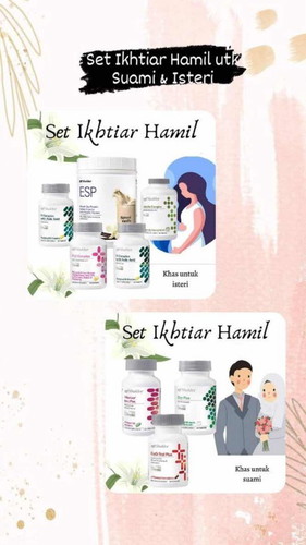 Set hamil shaklee