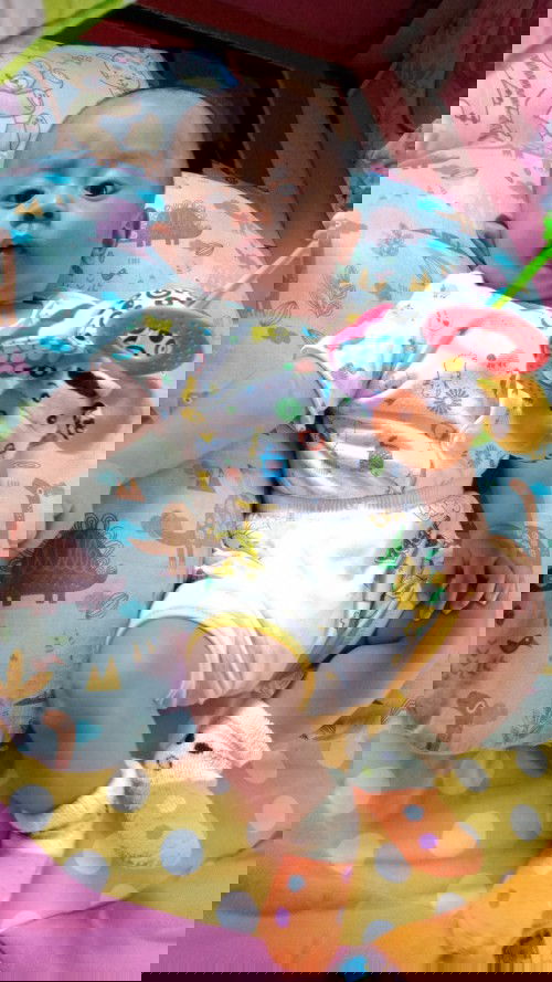 Umur 4 bulan belum bisa miring .. anak bunda bunda uda mau miring umur berapa nih ?