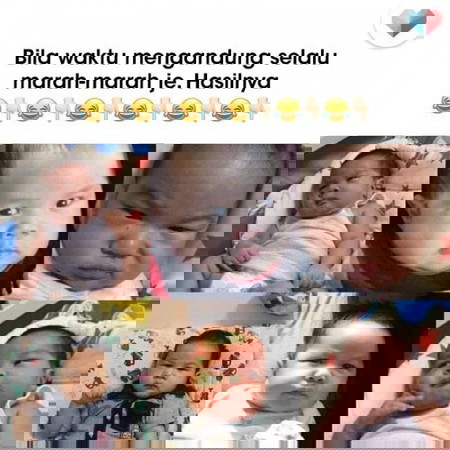 Mommy semua jangan suka sangat marah-marah eh😆
