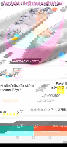 Mau tanya bak mandi bayi