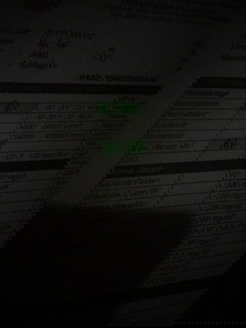 Assalamu'alaikum w.r w.b,sedih bun HB cuma 9,3