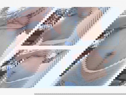 แบบนี้เรียกว่าท้องเริ่มลดรึยังคะแม่ๆ ท้องแรกค่ะ