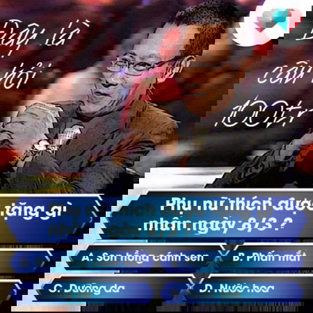 Đây là câu hỏi 100 triệu
