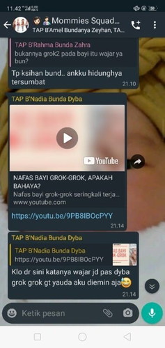 Berawal dari grup HPL TAP sampai mom squad TAP