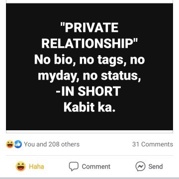 Private life pa nga