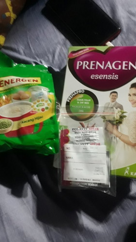 Bun cara minum promil prenagen dan energen kacang hijau dan folavit gmna ya bun