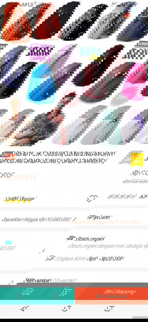 Gendongan Baba Sling