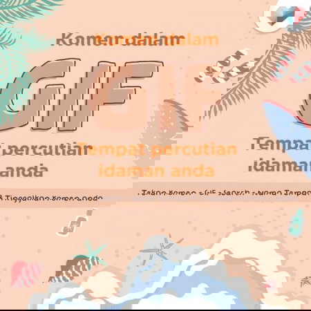 Dah boleh rentas daerah! Cuba komen GIF sikit semua!