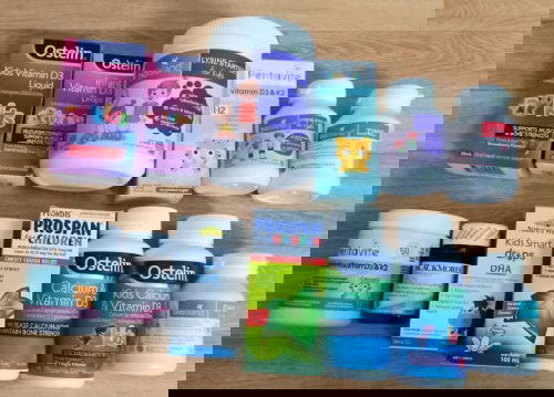 Vitamin, khoáng chất cho bé của Úc