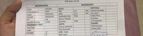 LAB RESULT