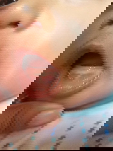 Hi mommies! Ftm po. Teething na po ba? Grabe na po sya maglaway tsaka laging sinusubo yung kamay e.