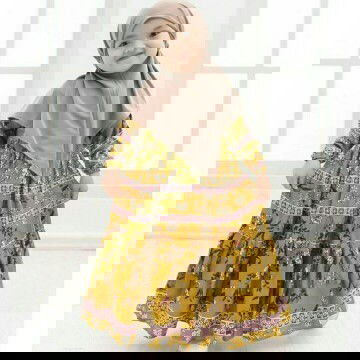 Gamis anak free hijab