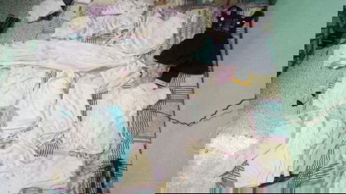 Set of new born clothes