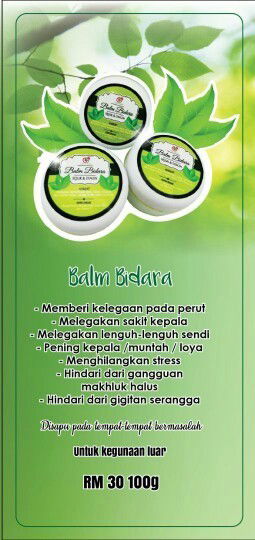 Balm.bidara empayar suri sejuk dingin