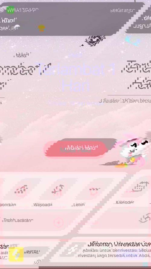 Alhmdllh d kasih lagi dgn jarak baby 4 bln ttp bersyukur 🙏🏻