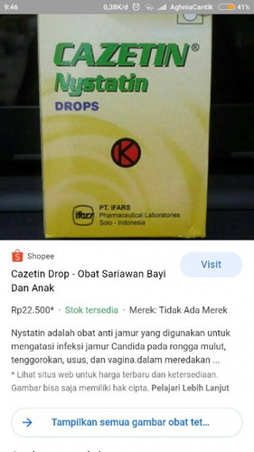 sariawan baby 9bulan