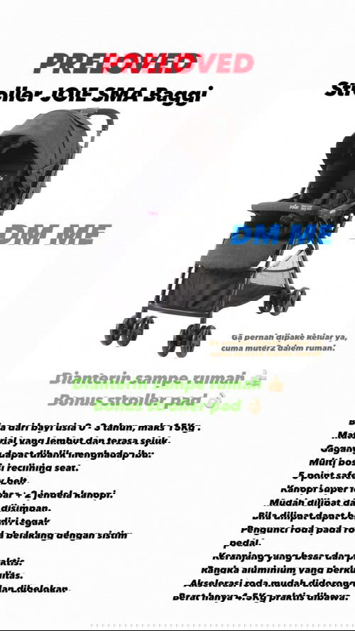 DIJUAL PRELOVED STROLLER