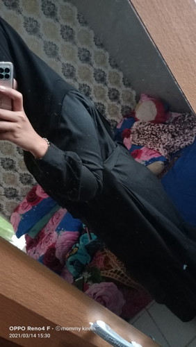 Ga nyaman, ga percaya diri.