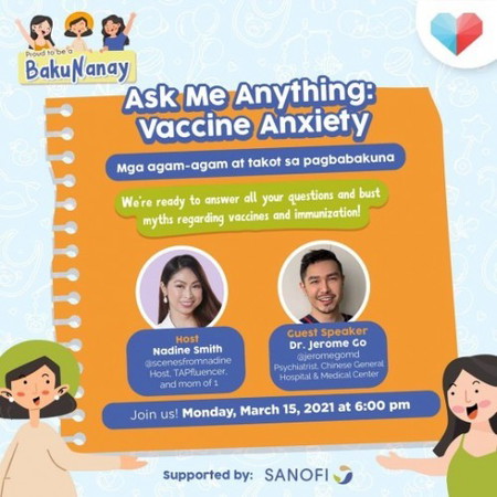 Getting rid of vaccine hesitancy. Join us tomorrow!