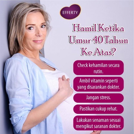 Hamil Ketika  Umur 40tahun ke atas.