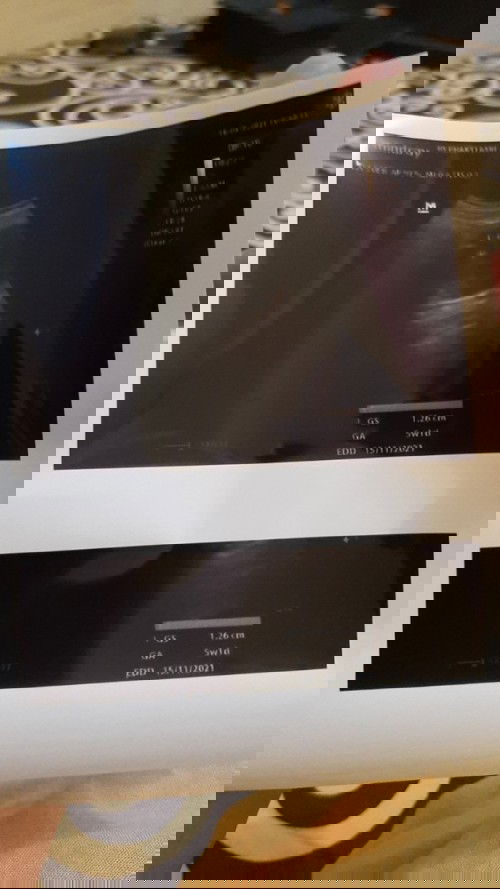 Kantung yg belum terlihat