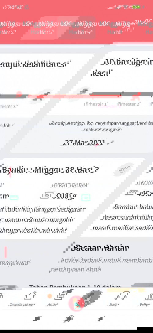 Menunggu gelombang cinta si adek