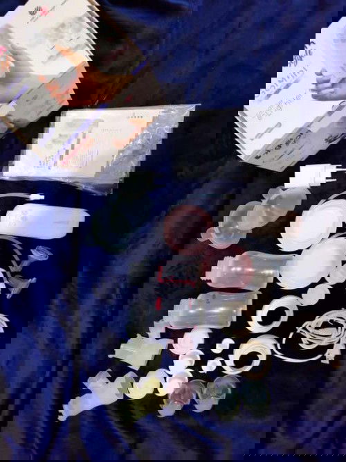 pigeon go mini double pump, 1 bulan pakai, masi garansi